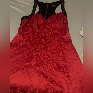 Harley Quinn suicide squad dress size large